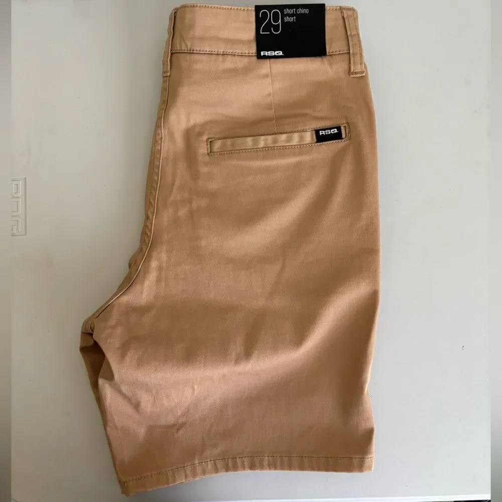 RSQ Mens Chino Shorts 7 Inch Short NWT